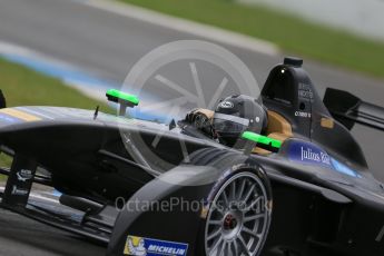 World © Octane Photographic Ltd. FIA Formula E testing – Donington Park 18th August 2015, NEXTEV TCR FormulaE 001. NEXTEV TCR – Oliver Turvey. Digital Ref : 1369LB1D6296