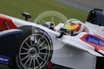 World © Octane Photographic Ltd. FIA Formula E testing – Donington Park 18th August 2015, SRT01-e. Team Aguri – Nathanael Berthon. Digital Ref : 1369LB1D6320