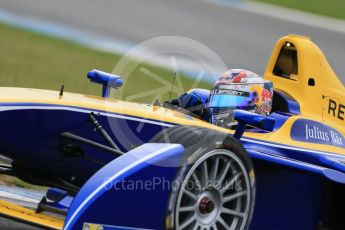 World © Octane Photographic Ltd. FIA Formula E testing – Donington Park 18th August 2015, Renault Z.E.15. Renault e.Dams – Sebastien Buemi. Digital Ref : 1369LB1D6343