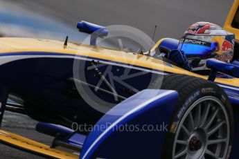 World © Octane Photographic Ltd. FIA Formula E testing – Donington Park 18th August 2015, Renault Z.E.15. Renault e.Dams – Sebastien Buemi. Digital Ref : 1369LB1D6392