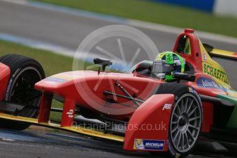 World © Octane Photographic Ltd. FIA Formula E testing – Donington Park 18th August 2015, ABT Shaeffler FE01. ABT Shaeffler Audi Sport – Lucas di Grassi. Digital Ref : 1369LB1D6420