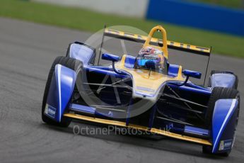 World © Octane Photographic Ltd. FIA Formula E testing – Donington Park 18th August 2015, Renault Z.E.15. Renault e.Dams – Sebastien Buemi. Digital Ref : 1369LB1D6465