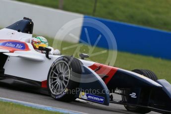 World © Octane Photographic Ltd. FIA Formula E testing – Donington Park 18th August 2015, SRT01-e. Team Aguri – Nathanael Berthon. Digital Ref : 1369LB1D6480