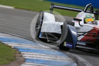 World © Octane Photographic Ltd. FIA Formula E testing – Donington Park 18th August 2015, SRT01-e. Team Aguri – Nathanael Berthon. Digital Ref : 1369LB1D6482