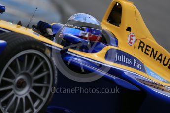 World © Octane Photographic Ltd. FIA Formula E testing – Donington Park 18th August 2015, Renault Z.E.15. Renault e.Dams – Nicolas Prost. Digital Ref : 1369LB1D6559