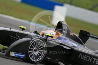 World © Octane Photographic Ltd. FIA Formula E testing – Donington Park 18th August 2015, NEXTEV TCR FormulaE 001. NEXTEV TCR – Nelson Piquet. Digital Ref : 1369LB1D6646
