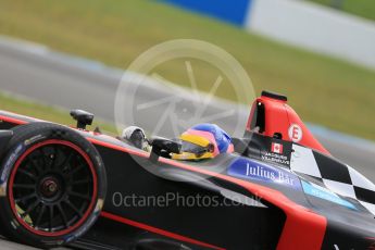 World © Octane Photographic Ltd. FIA Formula E testing – Donington Park 18th August 2015, Venturi VM200-FE-01. Venturi – Jacques Villeneuve. Digital Ref : 1369LB1D6673