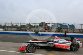 World © Octane Photographic Ltd. FIA Formula E testing – Donington Park 18th August 2015, Mahindra M2ELECTRO. Mahindra – Bruno Senna. Digital Ref : 1369LB5D6029