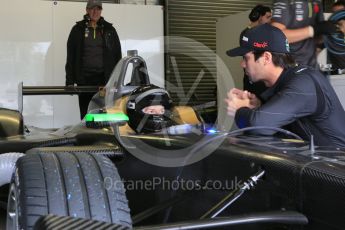 World © Octane Photographic Ltd. FIA Formula E testing – Donington Park 18th August 2015, NEXTEV TCR FormulaE 001. NEXTEV TCR – Oliver Turvey and Nelson Piquet. Digital Ref : 1369LB5D6051