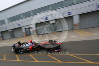 World © Octane Photographic Ltd. FIA Formula E testing – Donington Park 18th August 2015, Venturi VM200-FE-01. Venturi – Jacques Villeneuve. Digital Ref : 1369LB5D6070