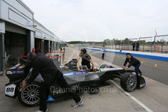 World © Octane Photographic Ltd. FIA Formula E testing – Donington Park 18th August 2015, NEXTEV TCR FormulaE 001. NEXTEV TCR – Oliver Turvey. Digital Ref : 1369LB5D6096