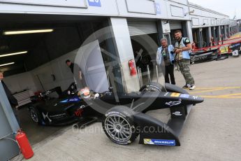 World © Octane Photographic Ltd. FIA Formula E testing – Donington Park 18th August 2015, Virgin DSV-01. DS Virgin Racing – Jean-Eric Vergne. Digital Ref : 1369LB5D6104