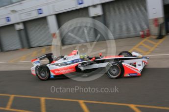 World © Octane Photographic Ltd. FIA Formula E testing – Donington Park 18th August 2015, Mahindra M2ELECTRO. Mahindra – Bruno Senna. Digital Ref : 1369LB5D6152
