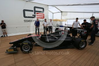 World © Octane Photographic Ltd. Saturday 3rd September 2015. GP3/16 car launch – Monza, Italy. Digital Ref. : 1403LB5D8207