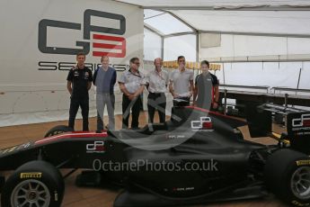 World © Octane Photographic Ltd. Saturday 3rd September 2015. GP3/16 car launch – Monza, Italy. Digital Ref. : 1403LB5D8212