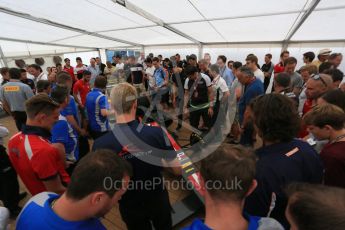 World © Octane Photographic Ltd. Saturday 3rd September 2015. GP3/16 car launch – Monza, Italy. Digital Ref. : 1403LB5D8223