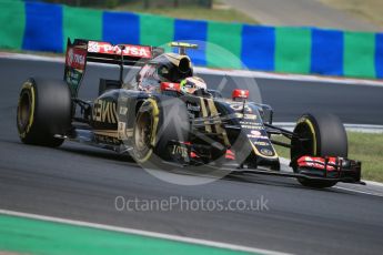 World © Octane Photographic Ltd. Lotus F1 Team E23 Hybrid – Pastor Maldonado. Saturday 25th July 2015, F1 Hungarian GP Qualifying, Hungaroring, Hungary. Digital Ref: 1356LB1D1230