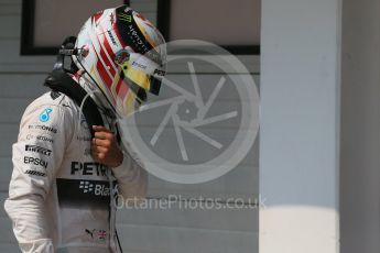 World © Octane Photographic Ltd. Mercedes AMG Petronas F1 W06 Hybrid – Lewis Hamilton. Saturday 25th July 2015, F1 Hungarian GP Qualifying, Hungaroring, Hungary. Digital Ref: 1356LB1D1305