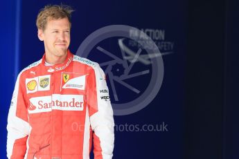 World © Octane Photographic Ltd. Scuderia Ferrari SF15-T– Sebastian Vettel. Saturday 25th July 2015, F1 Hungarian GP Qualifying, Hungaroring, Hungary. Digital Ref: 1356LB1D1327