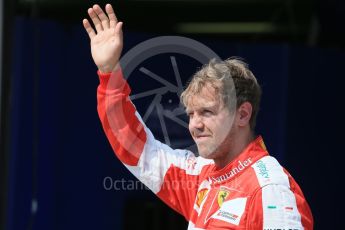 World © Octane Photographic Ltd. Scuderia Ferrari SF15-T– Sebastian Vettel. Saturday 25th July 2015, F1 Hungarian GP Qualifying, Hungaroring, Hungary. Digital Ref: 1356LB1D1355