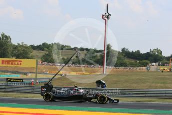 World © Octane Photographic Ltd. McLaren Honda MP4/30 - Jenson Button. Saturday 25th July 2015, F1 Hungarian GP Qualifying, Hungaroring, Hungary. Digital Ref: 1356LB5D0810