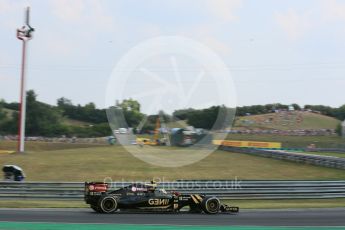 World © Octane Photographic Ltd. Lotus F1 Team E23 Hybrid – Pastor Maldonado. Saturday 25th July 2015, F1 Hungarian GP Qualifying, Hungaroring, Hungary. Digital Ref: 1356LB5D0835