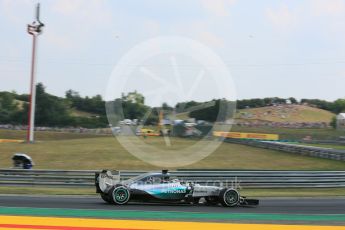 World © Octane Photographic Ltd. Mercedes AMG Petronas F1 W06 Hybrid – Lewis Hamilton. Saturday 25th July 2015, F1 Hungarian GP Qualifying, Hungaroring, Hungary. Digital Ref: 1356LB5D0864