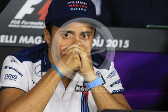 World © Octane Photographic Ltd. FIA Drivers’ Press Conference. Thursday 23rd July 2015, F1 Hungarian GP, Hungaroring, Hungary. Sauber F1 Team – Felipe Nasr. Digital Ref: 1345LB1D7298