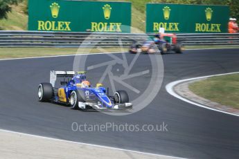 World © Octane Photographic Ltd. Sauber F1 Team C34-Ferrari – Felipe Nasr. Friday 24th July 2015, F1 Hungarian GP Practice 1, Hungaroring, Hungary. Digital Ref: 1346CB1L4706