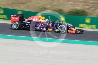 World © Octane Photographic Ltd. Infiniti Red Bull Racing RB11 – Daniel Ricciardo. Friday 24th July 2015, F1 Hungarian GP Practice 1, Hungaroring, Hungary. Digital Ref: 1346CB1L4767
