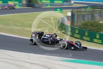 World © Octane Photographic Ltd. McLaren Honda MP4/30 – Fernando Alonso. Friday 24th July 2015, F1 Hungarian GP Practice 1, Hungaroring, Hungary. Digital Ref: 1346CB1L4785