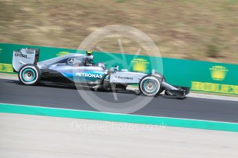World © Octane Photographic Ltd. Mercedes AMG Petronas F1 W06 Hybrid – Nico Rosberg. Friday 24th July 2015, F1 Hungarian GP Practice 1, Hungaroring, Hungary. Digital Ref: 1346CB1L4835