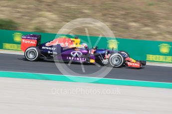World © Octane Photographic Ltd. Infiniti Red Bull Racing RB11 – Daniel Ricciardo. Friday 24th July 2015, F1 Hungarian GP Practice 1, Hungaroring, Hungary. Digital Ref: 1346CB1L4874