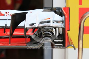 World © Octane Photographic Ltd. Scuderia Ferrari SF15-T– front wing. Friday 24th July 2015, F1 Hungarian GP Practice 1, Hungaroring, Hungary. Digital Ref: 1346CB1L4960