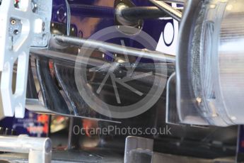 World © Octane Photographic Ltd. Scuderia Toro Rosso STR10 – turning vanes. Friday 24th July 2015, F1 Hungarian GP Practice 1, Hungaroring, Hungary. Digital Ref: 1346CB1L4988