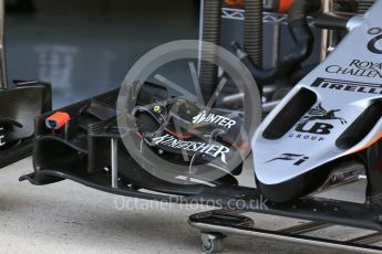 World © Octane Photographic Ltd. Sahara Force India VJM08B. Friday 24th July 2015, F1 Hungarian GP Practice 1, Hungaroring, Hungary. Digital Ref: 1346LB1D7631