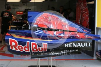 World © Octane Photographic Ltd. Scuderia Toro Rosso STR10. Friday 24th July 2015, F1 Hungarian GP Practice 1, Hungaroring, Hungary. Digital Ref: 1346LB1D7650