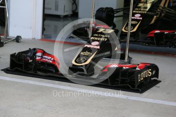 World © Octane Photographic Ltd. Lotus F1 Team E23 Hybrid – Pastor Maldonado. Friday 24th July 2015, F1 Hungarian GP Practice 1, Hungaroring, Hungary. Digital Ref: 1346LB1D7654