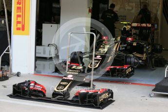 World © Octane Photographic Ltd. Lotus F1 Team E23 Hybrid – Pastor Maldonado. Friday 24th July 2015, F1 Hungarian GP Practice 1, Hungaroring, Hungary. Digital Ref: 1346LB1D7656