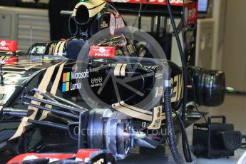 World © Octane Photographic Ltd. Lotus F1 Team E23 Hybrid – Pastor Maldonado. Friday 24th July 2015, F1 Hungarian GP Practice 1, Hungaroring, Hungary. Digital Ref: 1346LB1D7660