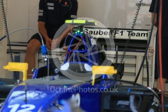 World © Octane Photographic Ltd. Sauber F1 Team C34-Ferrari – Felipe Nasr. Friday 24th July 2015, F1 Hungarian GP Practice 1, Hungaroring, Hungary. Digital Ref: World © Octane Photographic Ltd. Manor Marussia F1 Team MR03B – William Stevens. Friday 24th July 2015, F1 Hungarian GP Practice 1, Hungaroring, Hungary. Digital Ref: