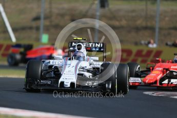 World © Octane Photographic Ltd. Williams Martini Racing FW37 – Valtteri Bottas. Friday 24th July 2015, F1 Hungarian GP Practice 1, Hungaroring, Hungary. Digital Ref: 1346LB1D7710