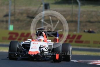 World © Octane Photographic Ltd. Manor Marussia F1 Team MR03B – William Stevens. Friday 24th July 2015, F1 Hungarian GP Practice 1, Hungaroring, Hungary. Digital Ref: 1346LB1D7723