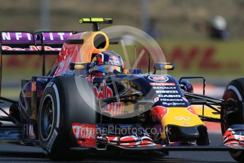 World © Octane Photographic Ltd. Infiniti Red Bull Racing RB11 – Daniil Kvyat. Friday 24th July 2015, F1 Hungarian GP Practice 1, Hungaroring, Hungary. Digital Ref: 1346LB1D7741