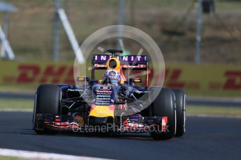 World © Octane Photographic Ltd. Scuderia Ferrari SF15-T– Sebastian Vettel. Friday 24th July 2015, F1 Hungarian GP Practice 1, Hungaroring, Hungary. Digital Ref: 1346LB1D7759