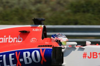 World © Octane Photographic Ltd. Manor Marussia F1 Team MR03B – William Stevens. Friday 24th July 2015, F1 Hungarian GP Practice 1, Hungaroring, Hungary. Digital Ref: 1346LB1D8394