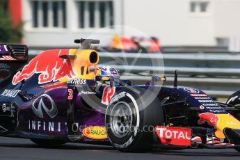 World © Octane Photographic Ltd. Infiniti Red Bull Racing RB11 – Daniel Ricciardo. Friday 24th July 2015, F1 Hungarian GP Practice 1, Hungaroring, Hungary. Digital Ref: 1346LB1D8465