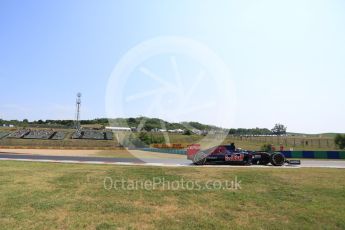 World © Octane Photographic Ltd. Scuderia Toro Rosso STR10 – Max Verstappen. Friday 24th July 2015, F1 Hungarian GP Practice 1, Hungaroring, Hungary. Digital Ref: 1346LB5D0194