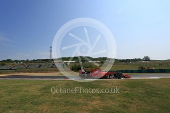 World © Octane Photographic Ltd. Scuderia Ferrari SF15-T– Kimi Raikkonen. Friday 24th July 2015, F1 Hungarian GP Practice 1, Hungaroring, Hungary. Digital Ref: 1346LB5D0201
