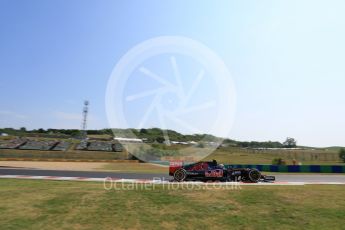 World © Octane Photographic Ltd. Scuderia Toro Rosso STR10 – Carlos Sainz Jnr. Friday 24th July 2015, F1 Hungarian GP Practice 1, Hungaroring, Hungary. Digital Ref: 1346LB5D0208